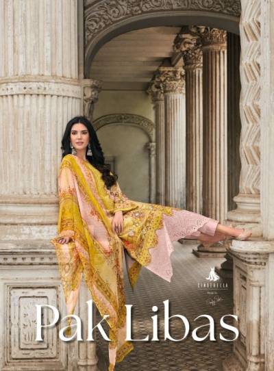 Pak Libas By Cinderella Designer Cotton Summer Wear Salwar Kameez Collection